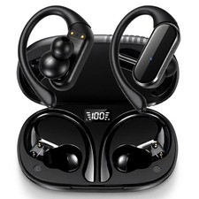Bluetooth 5.4 Kopfhörer In-Ear mit Ohrbügel Mikrofon Outdoor Sport Ohrhörer DE – Bild 16