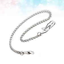 Vintage Style Metal Pocket Watch Chain For Belt and Key Chain