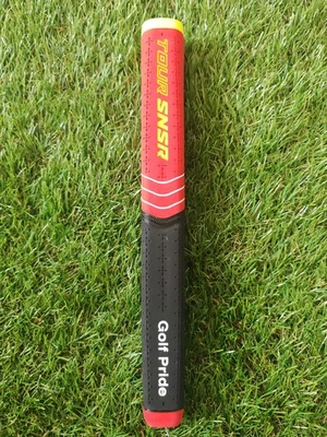 Nuevo GENUINO Golf Pride Tour SNSR 140cc Contorno Rojo Suave Putter Empuñadura de Golf + CINTA