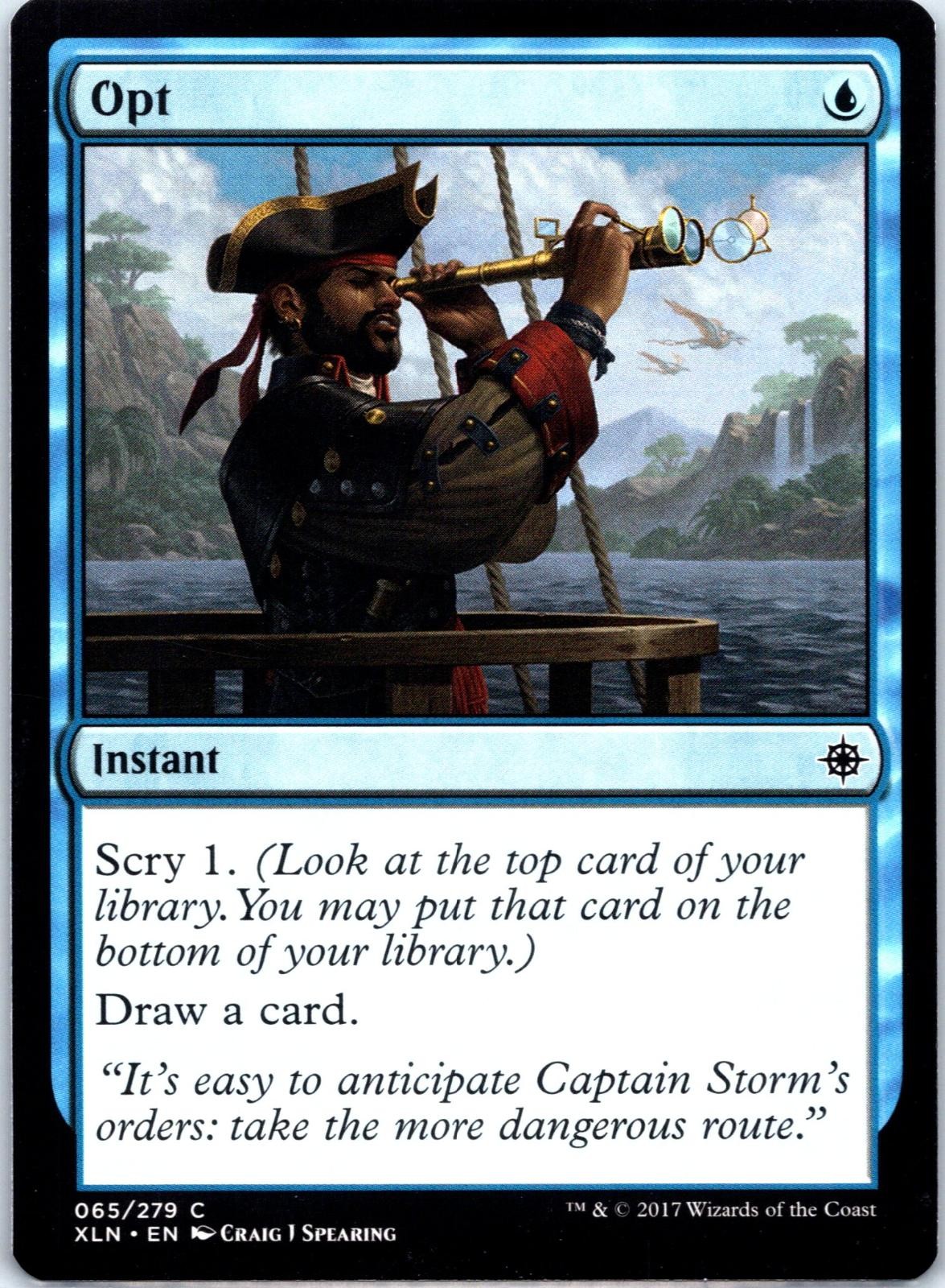 Opt 65 Common Ixalan Magic: The Gathering Near Mint
