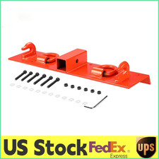 Tractor Grab Hooks,Heavy Duty Bolt On Compact Tractor Bucket Hooks 2"Receiver