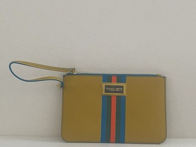 Jackie Smith Buenos Aires Leather Clutch Bag Designers Every day Hand Purse NWT