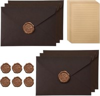 Vintage Briefpapier Set 48 StüCk Mit UmschläGen FüR Briefe Und Notizen