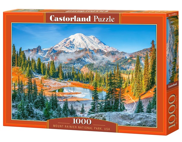 5904438105496 Puzzle 1000 ElementóW. Park Narodowy GóRy Rainier, USA Castorland-image