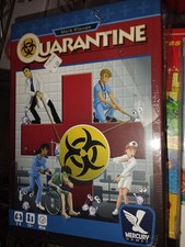 Quarantine Board Game by Mercury Games W/ First Aid Expansion: