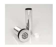 Keeney 1-1/4 in. Open Grid Bathroom Sink Drain without Overflow, Polished Chrome