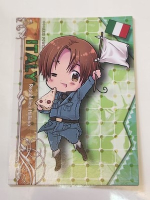Hetalia Axis Powers APH Frontier Works 2008 1st Edition Card no 1 Italy