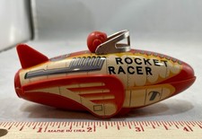 ROCKET USA 1997 ROCKET RACER friction power Masudaya miniature repro