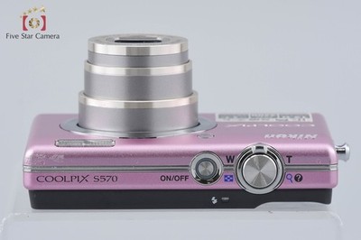 Nikon COOLPIX S570 Pink 12.0 MP Digital Camera | eBay