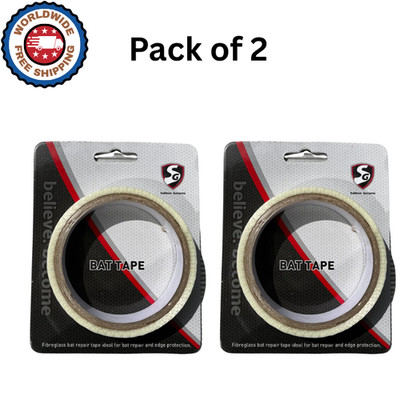 SG Edge Tape Cricket Bat Protection Tape - (Pack of 2)