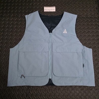 Nike ACG PrimaLoft Reversible Vest Skull Peak Gorpcore Turquoise XL FV8694-464
