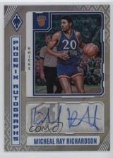 2023-24 Panini Phoenix Micheal Ray Richardson #PA-MRR Auto 6q5
