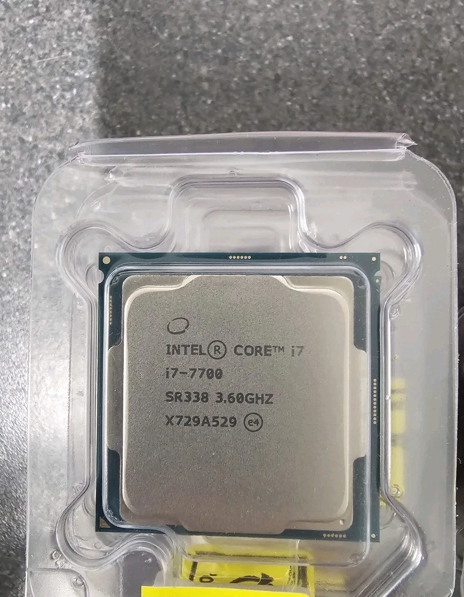 Intel Computer Processors Intel Core i7-7700 Processor Model for