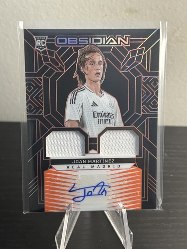 Joan Martinez #25 2024 Panini Obsidian Autograph card