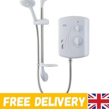 Seville Universal Electric Shower 8.5 KW - Elegant Polished Finish & Easy Clean