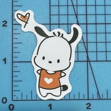 Pochacco Feeling Loved - Vinyl Decal Sticker Bomb Kawaii Sanrio Friends EMO Love