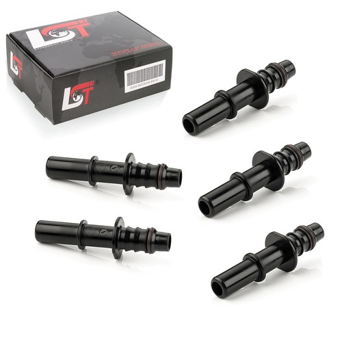 5X Contre-Partie Raccord Rapide Droit Tuyau De Carburant 9,49 X 9 Mm Pour TOYOTA - Photo 1/6