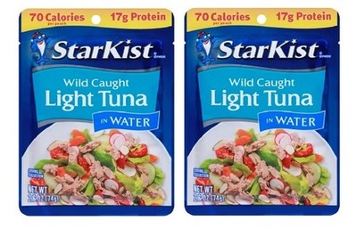 StarKist Chunk Light Tuna in Water Pouch 2 Pack
