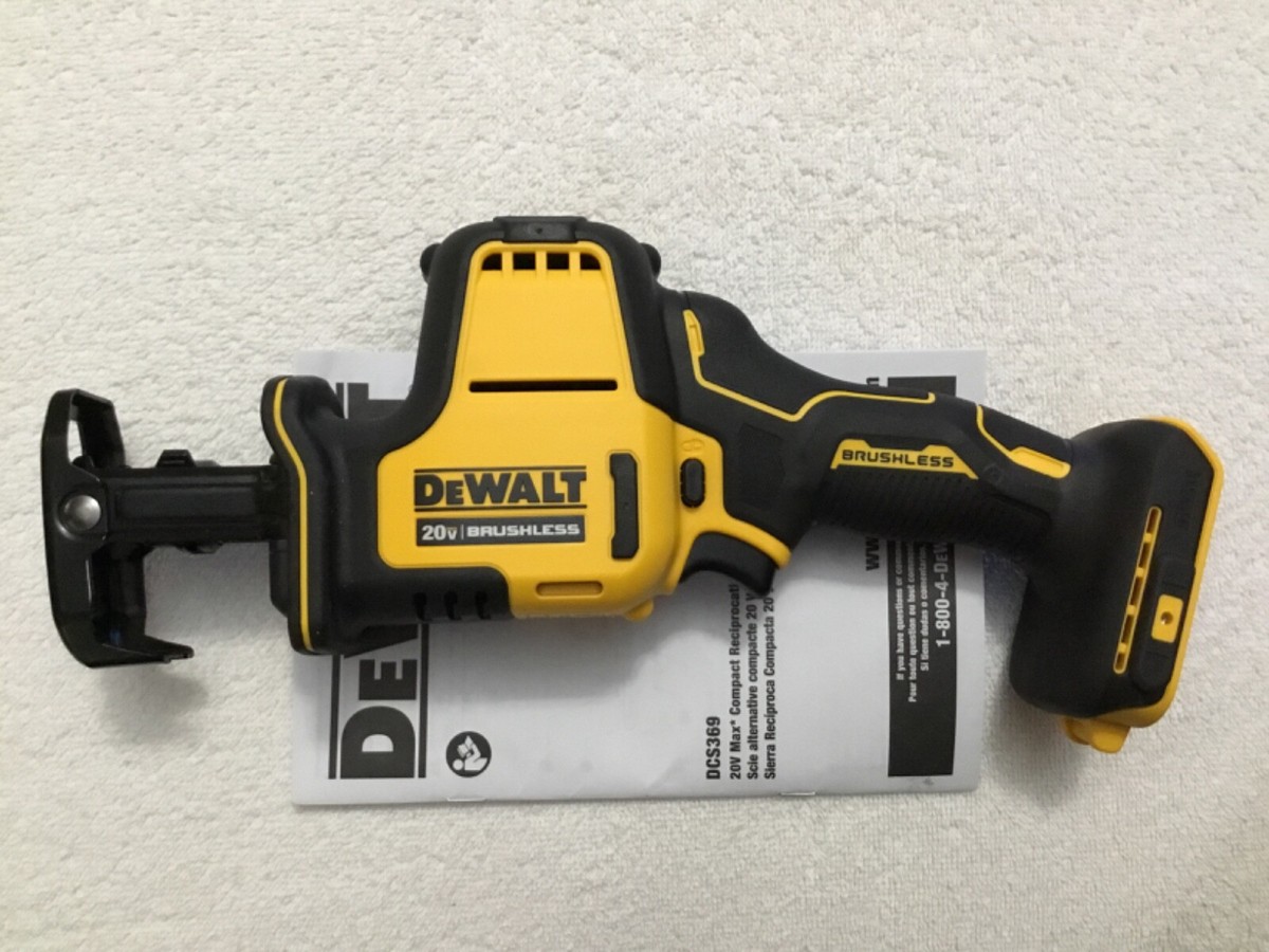 デウォルトDeWALT 18V レシプロソー DCS369 保証書付 DEWALT DCS369P2-JP 18V ブラシレス・コンパクトレシプロソー