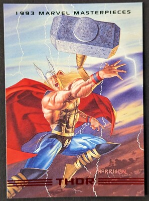 Thor 1993 Marvel Masterpieces Skybox Card #3 (NM)