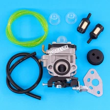 Carburetor Carb for Tanaka Pro Force THB 2510 Fuel Line Filter Gasket Grommet