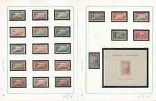Niger French Colony Stamp Collection On 2 Pages Ship Topicals Jfz