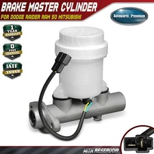 Brake Master Cylinder with Reservoir & Sensor for Dodge Raider Ram 50 Mitsubishi