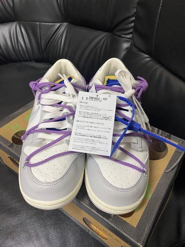 OFF-WHITE NIKE DUNK LOW 1 OF 50 48 26.5cm | eBay