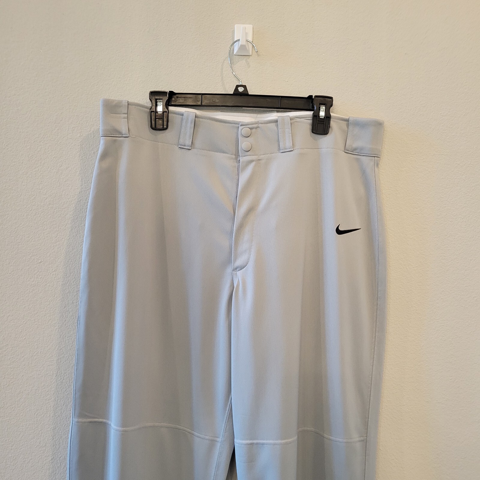 Nike Vapor Pro Baseball Pants Youth Boys Wolf Gray Full Length 747237