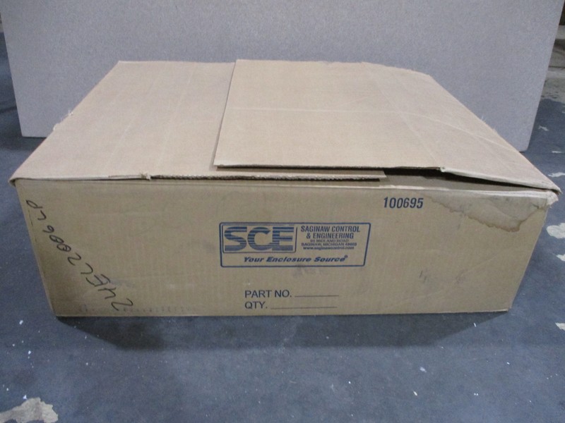 *NEW* SAGINAW CONTROL ENGINEERING SCE-24EL2006LP ENCLOSURE TYPE 12 & 4 LR97418