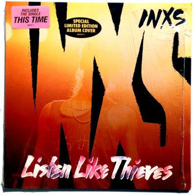 INXS - ‎Listen Like Thieves - Vinyl LP 1985 Atlantic ‎81277-1