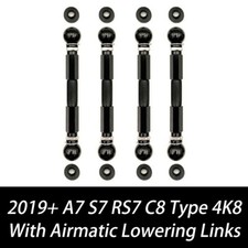 For 18+ Audi A7 S7 RS7 C8 4k8 Adjustable Lowering Links Kit Air Ride Suspension