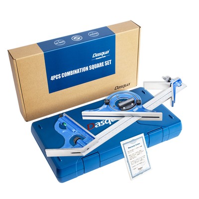 DASQUA 300MM/12'' 0-180 DEGREES 4 PIECE COMBINATION SQUARE SET (1012-2010)