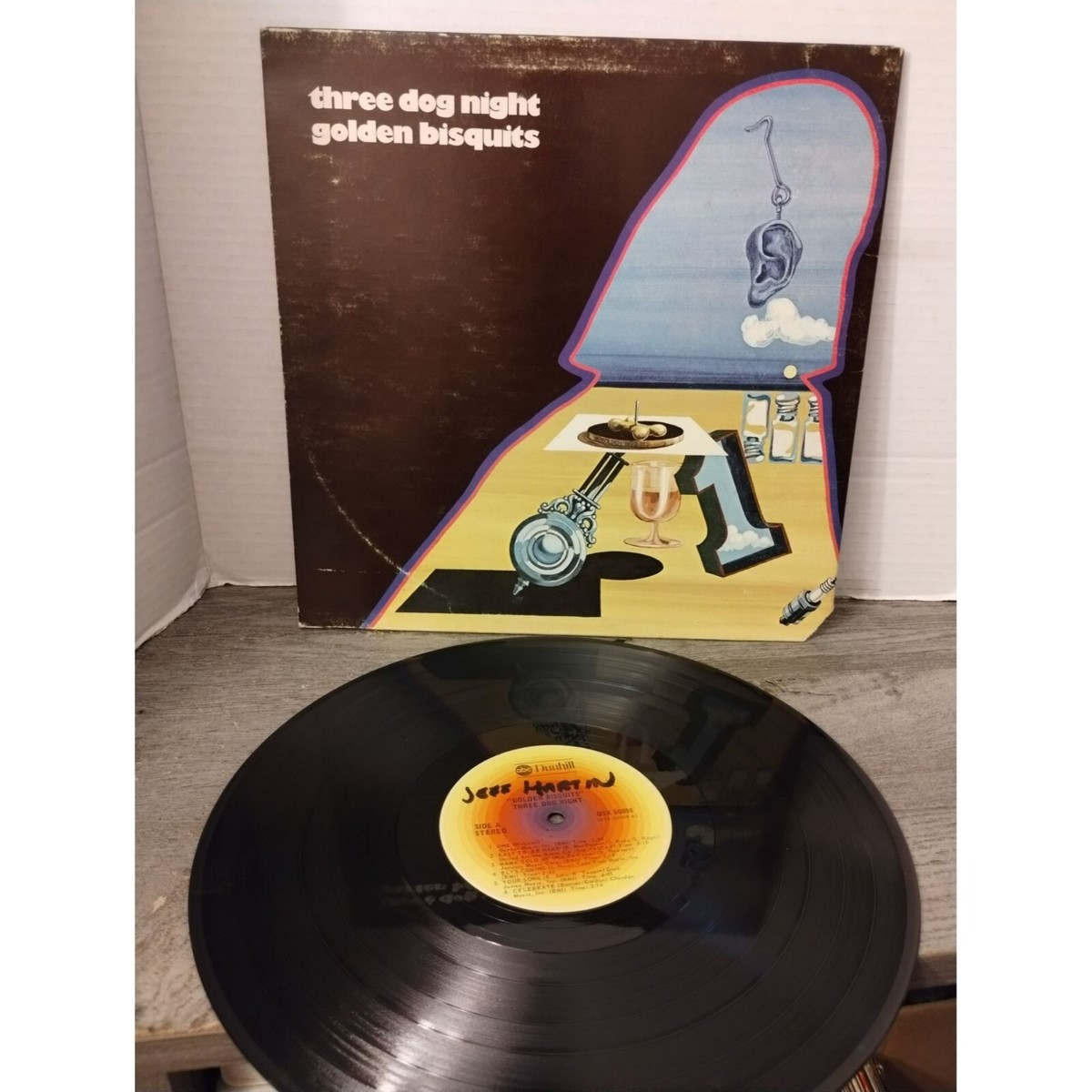 Three Dog Night Golden Biscuits Vinyl LP DSX-50098 1972 ABC