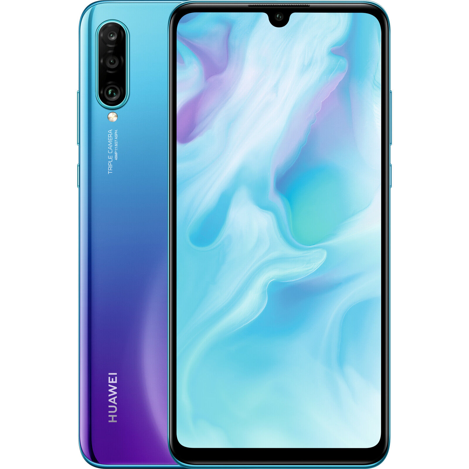 The Price Of Huawei P30 Lite 128GB Peacock Blue New Dual SIM 6,15 ” Smartphone Phone Ovp 48 | Huawei Phone