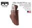 thumbnail 6  - SHADO Leather Holster USA Elite Model PT111-143 Left Hand Brown IWB Taurus