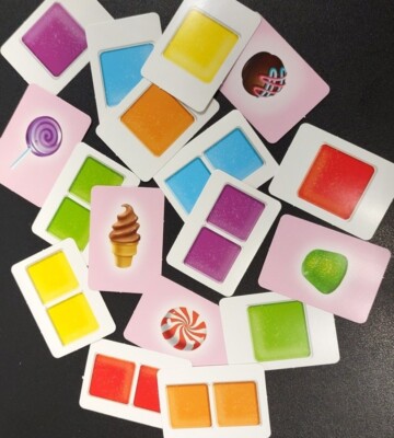 PICK YOUR CARDS Replacement CANDY LAND Pieces 2021 (2.25'' X 1.6'', Round Corners)