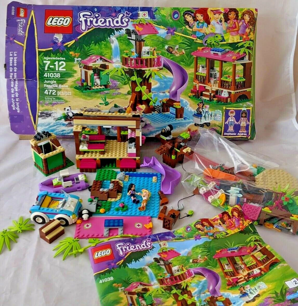 Lego friends 41038 cheap jungle rescue base