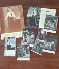 1941 National Theatre  Playbill Ethel Barrymore In The Corn Is Green
