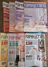 PAPERCRAFTS magazines 7 issues Scrapbooking, cardmaking