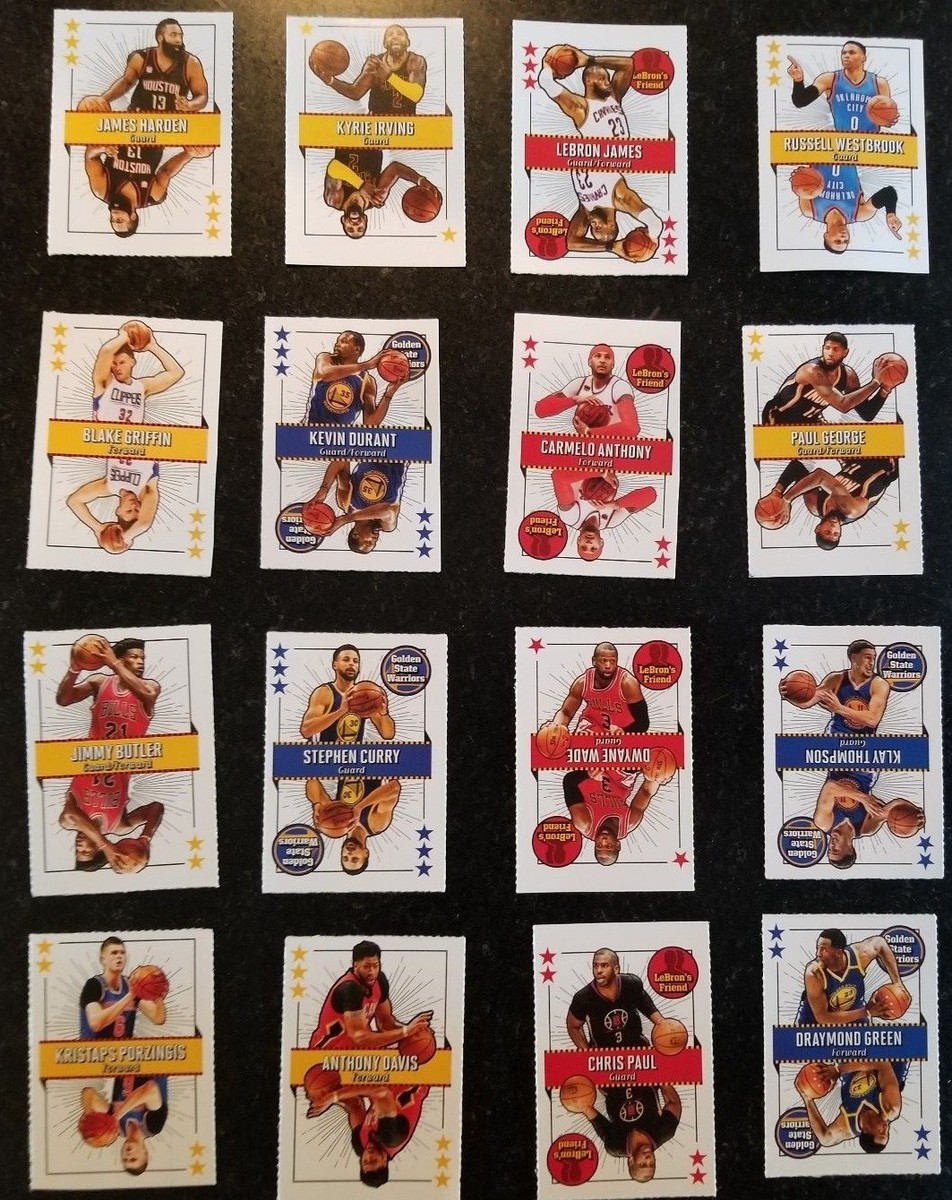 80 ct lot Lebron James James Harden Stephen Curry Russell