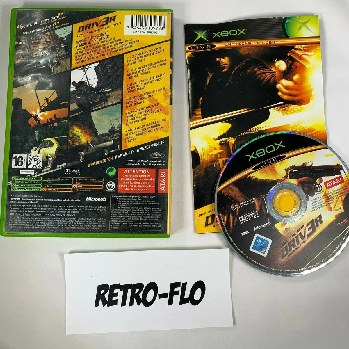 Driver Driv3r Game Xbox Complete eBay