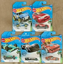 Hot Wheels 2020 Speed Blur Series #GHC26 1:64 Scale Diecast (Set of 5)