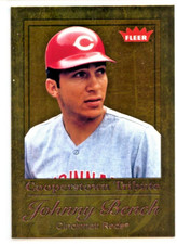 2005 Fleer Tradition Cooperstown Tribute Gold Johnny Bench *CINCINNATI REDS*