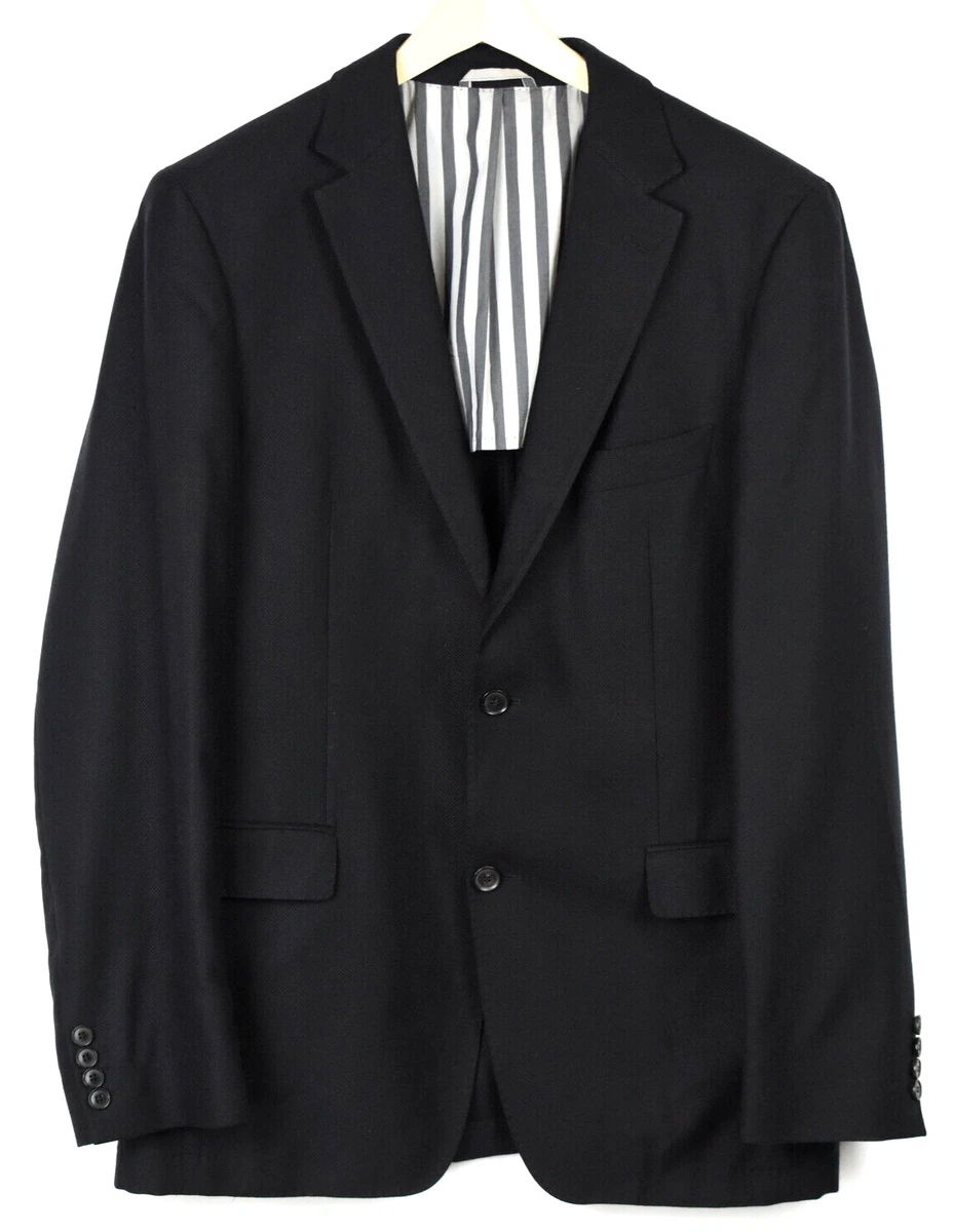 Manteau Homme Pois Noir Hugo Boss 'C-Dais8' - Taille US XL / IT 54, Neuf Avec étiquettes