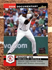 2008 Upper Deck Documentary David Ortiz #1249