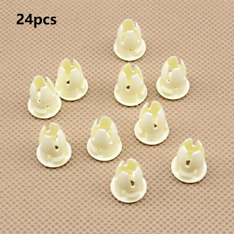 24pcs 0019882081 Fender & Door Molding Clips For Mercedes-Benz C230 CLK500 E320 - Image 2 of 4