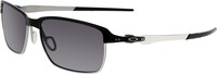 Oakley Men's Tinfoil Oo4083-01 Black Rectangle Sunglasses Fast Ship on sale Oakley Men's Tinfoil Oo4083-01 Black Rectangle Sunglasses Fast Ship on sale