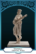 Tiefling Bard - Stephina  DnD is a Woman  Dungeons  Dragons - 28mm