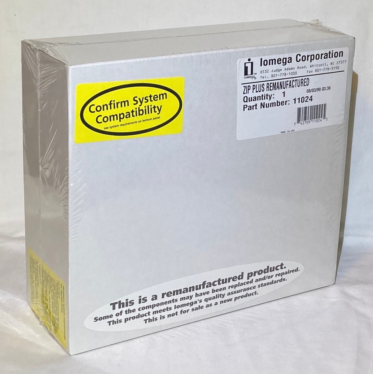 🎁 Iomega Zip 100 Plus SCSI or Parallel Port Drive PC Mac ZipPlus